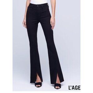 L'AGENCE Black Boot Cut Flare Pants